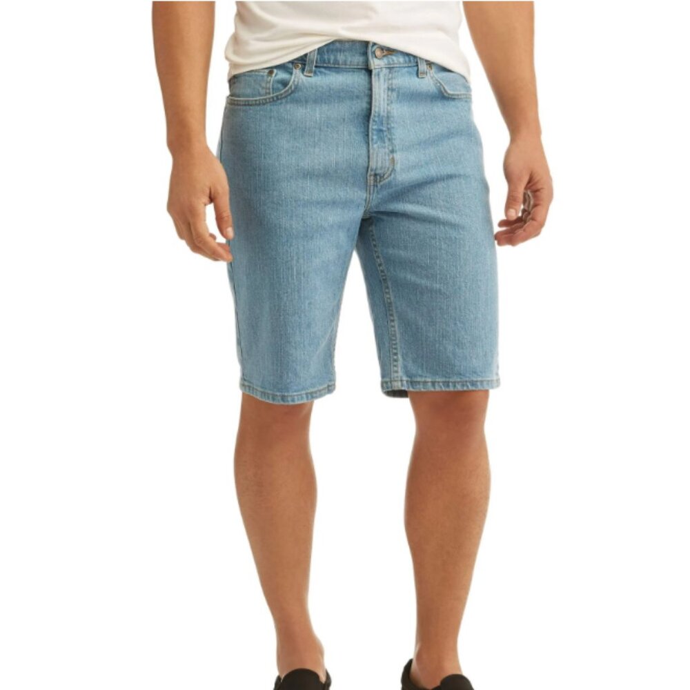 George Men's and Big Men's 100% Cotton 5 Pocket Jean Shorts 46